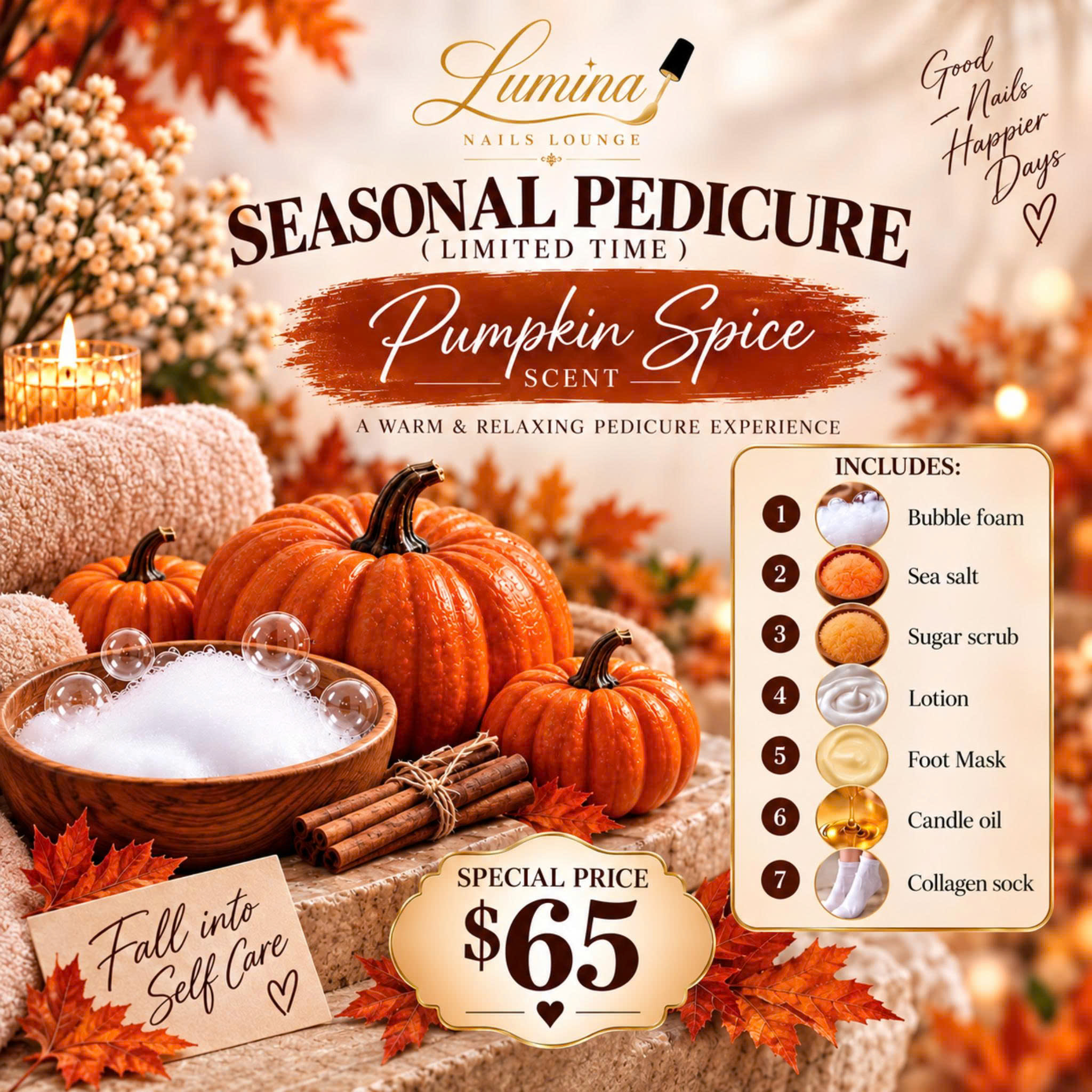 Lumina Nails Lounge Promotion