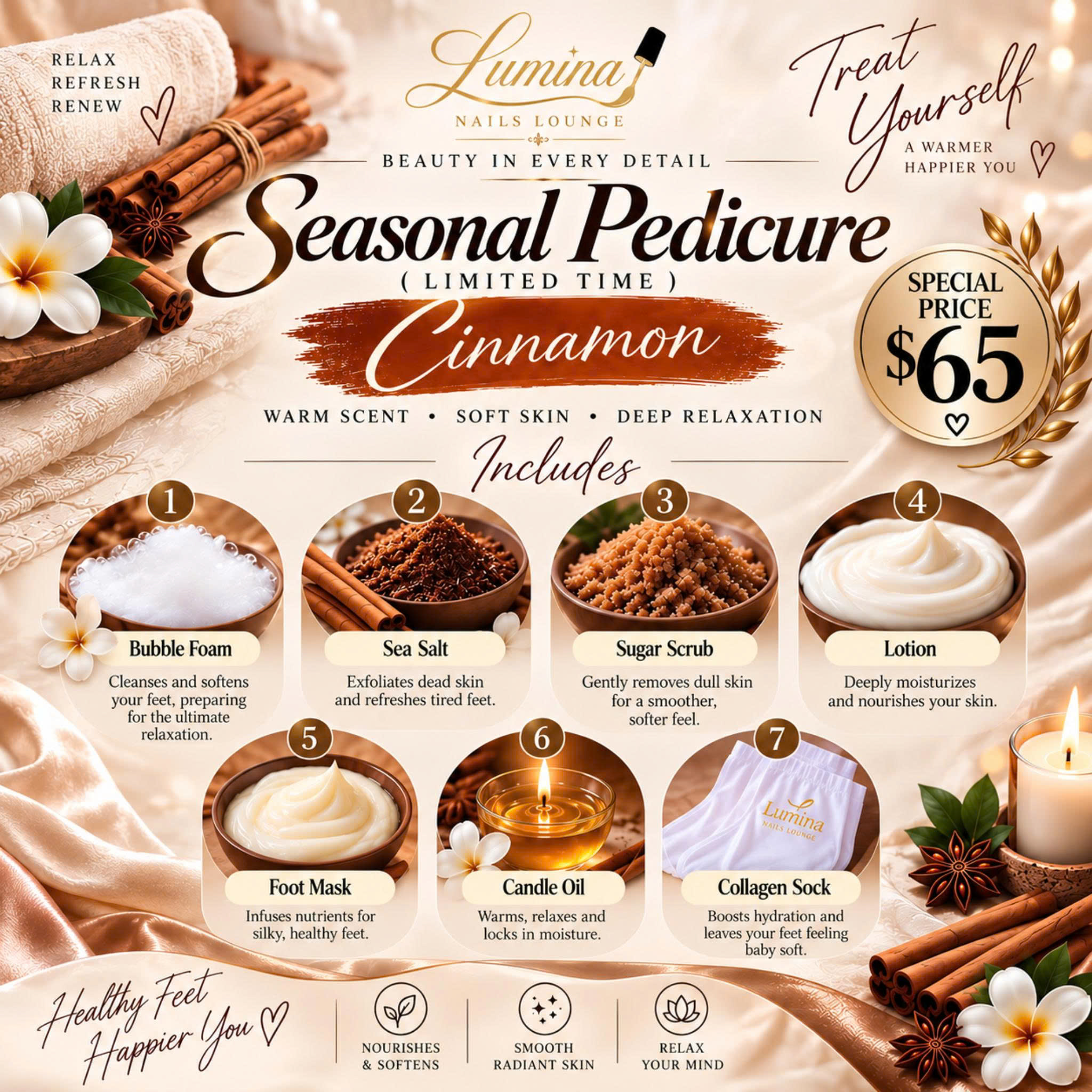 Lumina Nails Lounge Promotion
