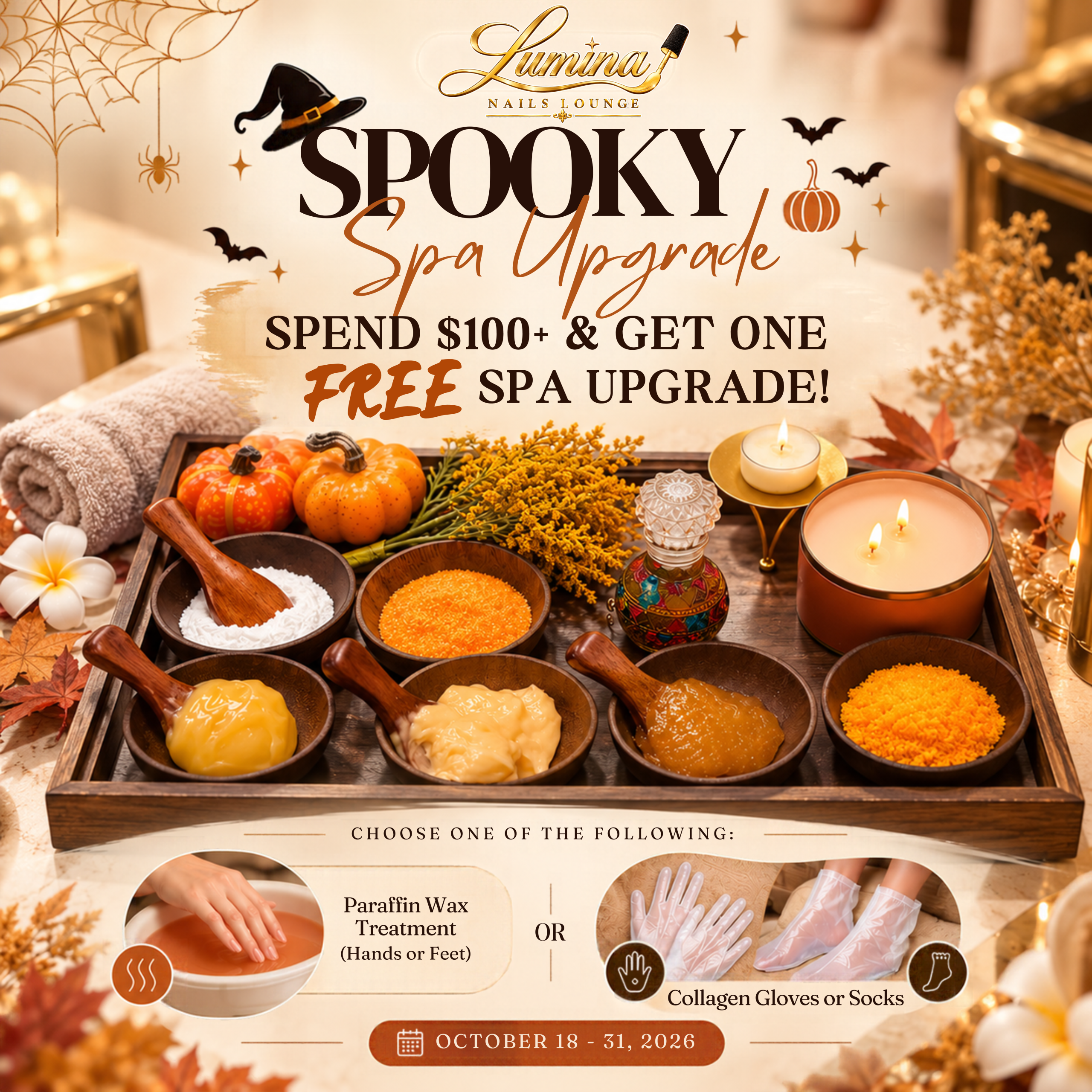 Lumina Nails Lounge Promotion